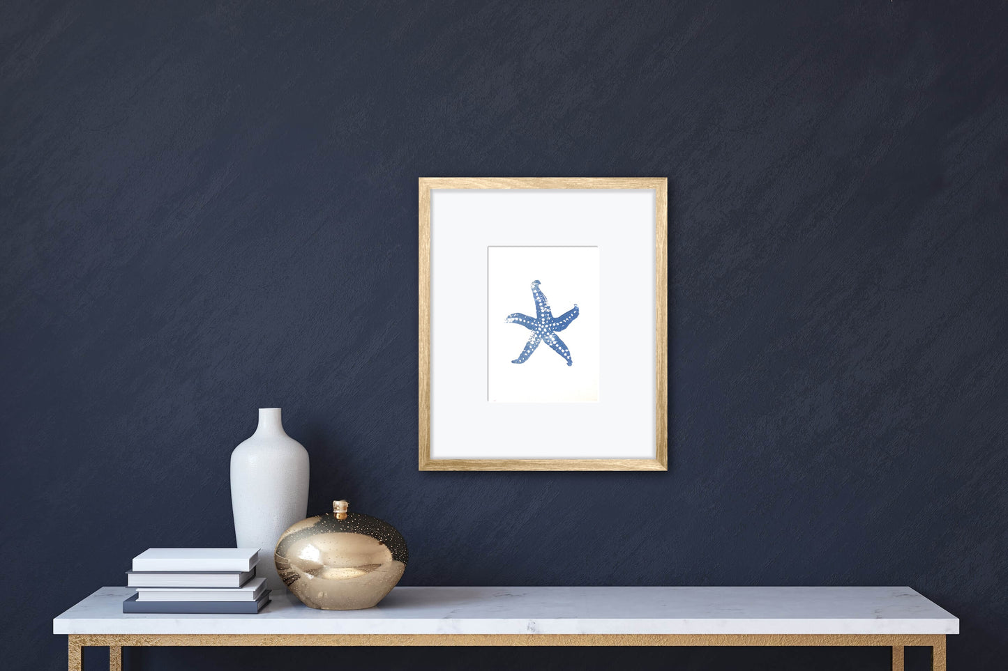 Starfish A5 Lino Print