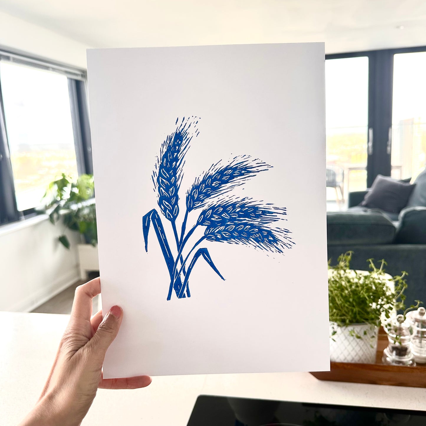 Chinese Food A4 Lino Prints